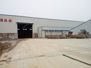 六安市三鑫混凝土制品有限公司砂石料场大棚工程
